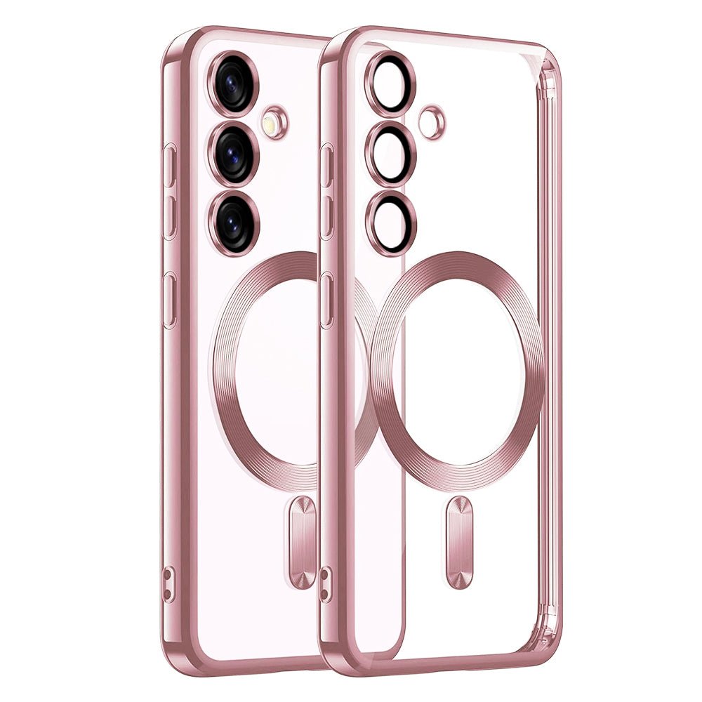 Samsung Galaxy S26 Hoesjes – MagSafe Compatible – Ingebouwde Camera Lens Protector - Roségoud-Ilumina Benelux
