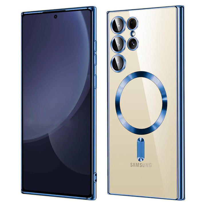 Samsung Galaxy S26 Ultra Hoesjes – MagSafe Compatible – Ingebouwde Camera Lens Protector - Blauw-Hoesjes-Ilumina Benelux