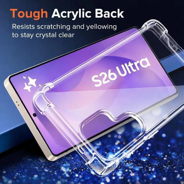 Samsung Galaxy S26 Ultra Hoesjes - Siliconen Backcover - Schokbestendig - Transparant-Ilumina Benelux