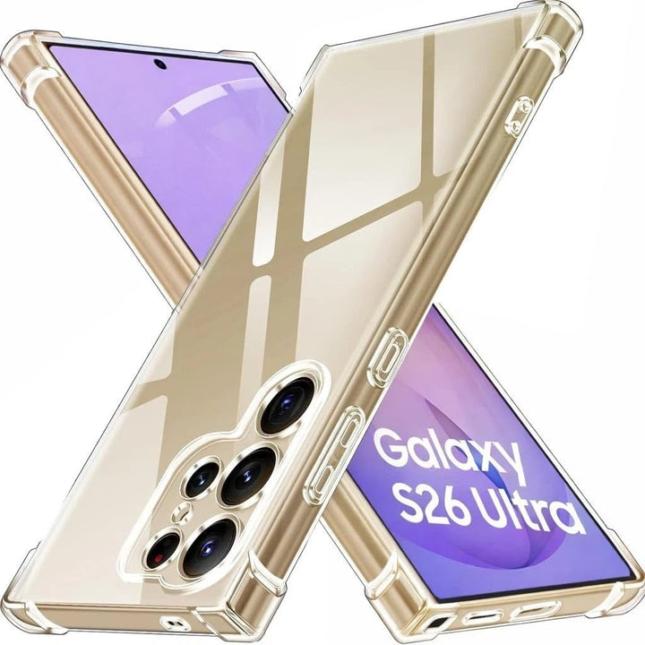 Samsung Galaxy S26 Ultra Hoesjes - Siliconen Backcover - Schokbestendig - Transparant-Ilumina Benelux