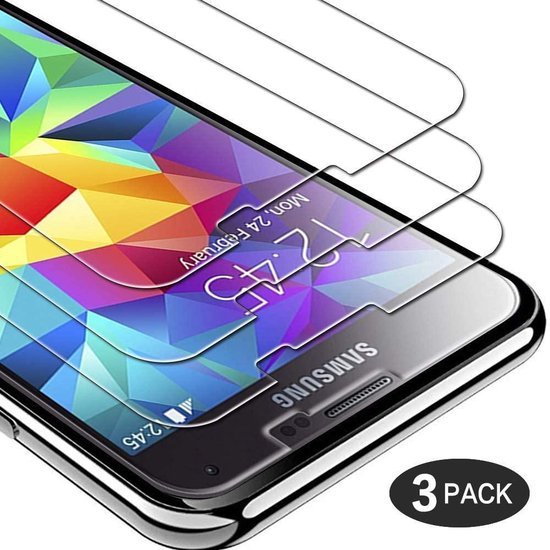 Samsung Galaxy S5 Mini Screenprotector Gehard 9H – Anti-kras – Tempered Glas – 3-Pack-Ilumina Benelux