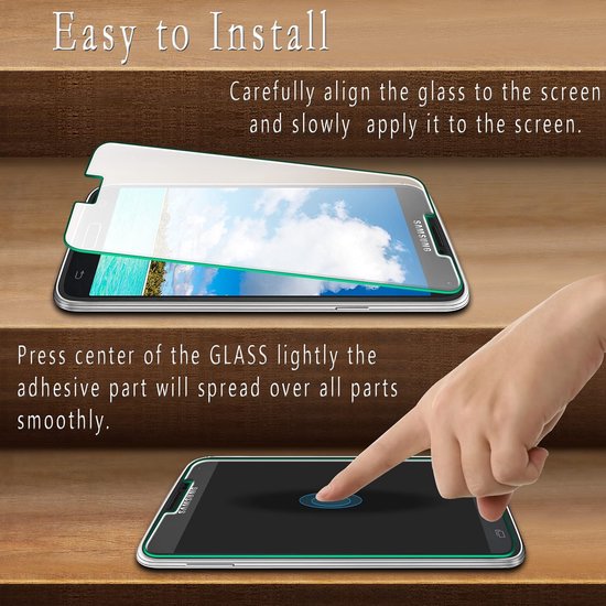 Samsung Galaxy S5 Screenprotector Gehard 9H – Anti Kras – 3-Pack-Ilumina Benelux