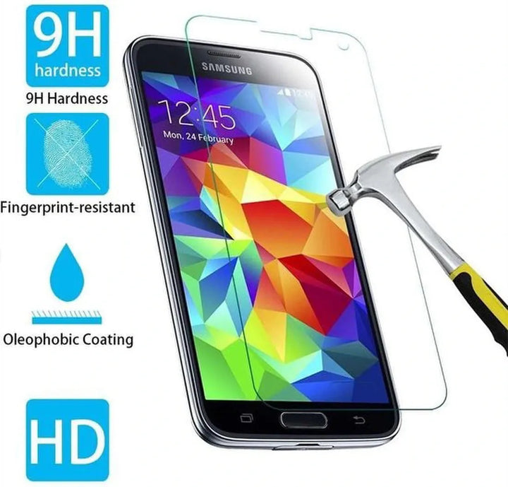 Samsung Galaxy S5 Screenprotector Gehard 9H – Anti-kras – 1-Pack-Ilumina Benelux