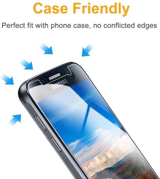 Samsung Galaxy S6 Edge Screenprotector Gehard 9H – Anti-kras – 3-Pack-Ilumina Benelux