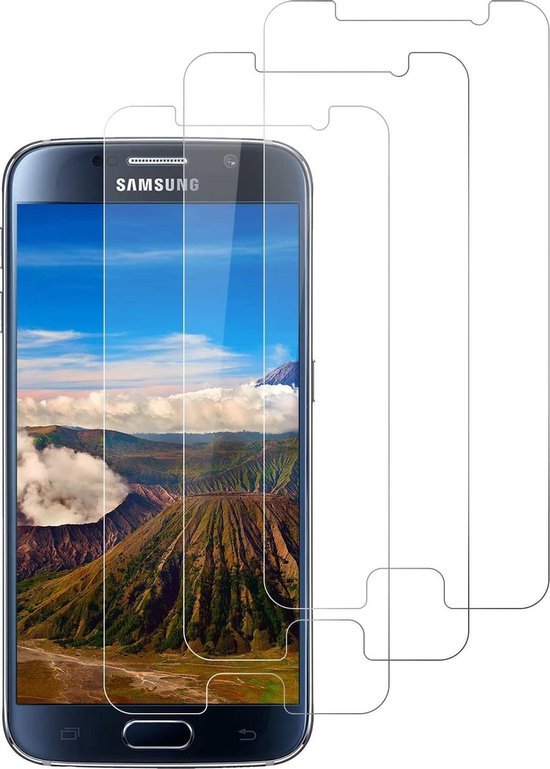 Samsung Galaxy S6 Edge Screenprotector Gehard 9H – Anti-kras – 3-Pack-Ilumina Benelux