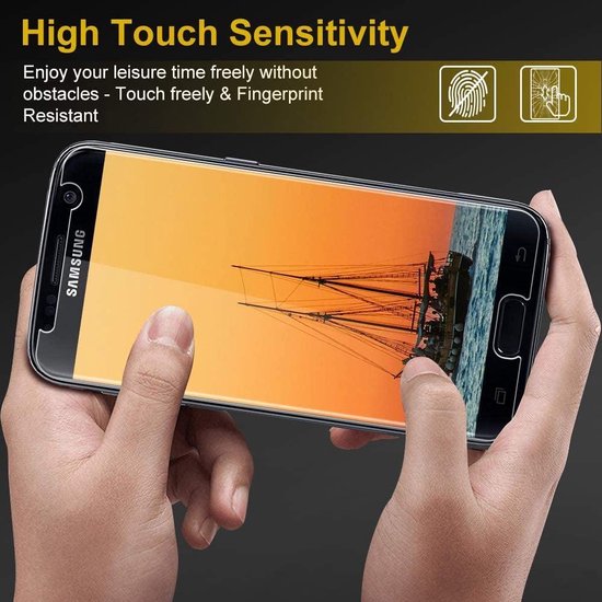 Samsung Galaxy S7 – 9H Gehard Glas – Anti-kras – 2-Pack Tempered Glas-Ilumina Benelux