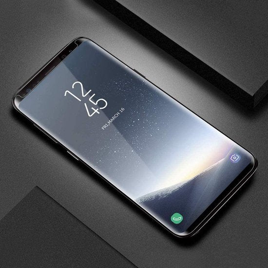 Samsung Galaxy S8 Plus Screenprotector Full Cover – 9H Gehard Glas – 2-Pack-Ilumina Benelux