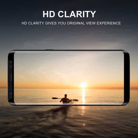 Samsung Galaxy S8 Plus Screenprotector Full Cover Screenprotector Gehard 9H – 1-Pack-Ilumina Benelux