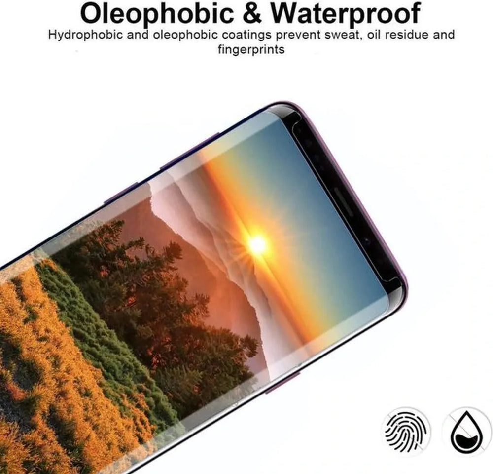 Samsung Galaxy S9 Screenprotector Full Cover – 9H Gehard Glas – 2-Pack-Ilumina Benelux