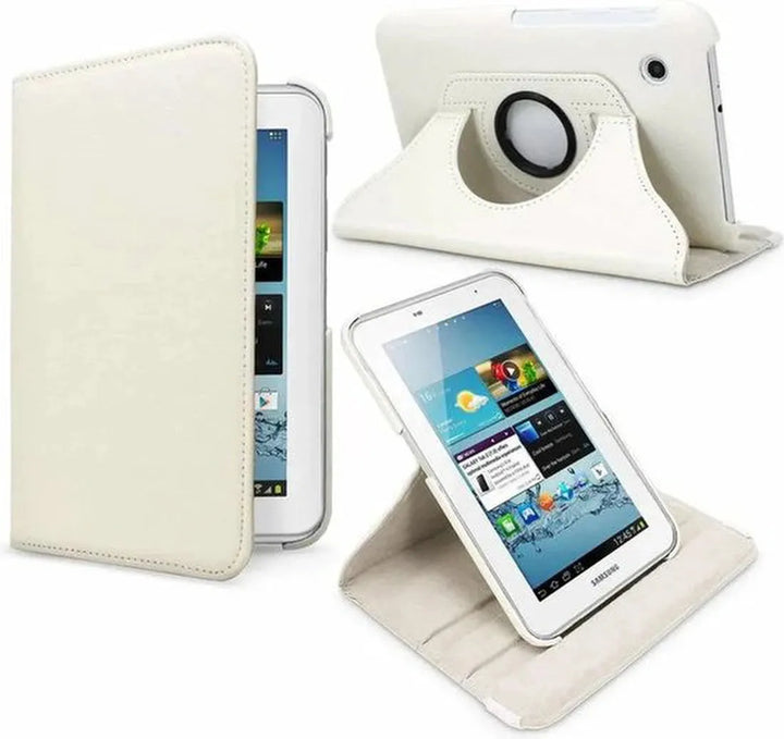 Samsung Galaxy Tab 2 7.0 P3100/P3113 Hoesjes – 360° draaibaar – Multi-stand – Donkerblauw-Tablethoesjes-Ilumina Benelux