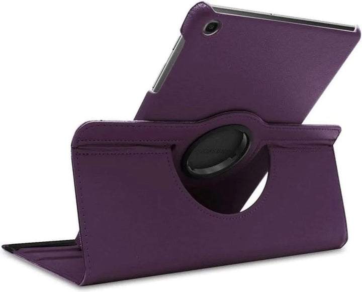 Samsung Galaxy Tab A 10.1 2019 (SM-T510/T515) Hoesjes – 360° draaibaar – Multi-stand – Paars-Tablethoesjes-Ilumina Benelux