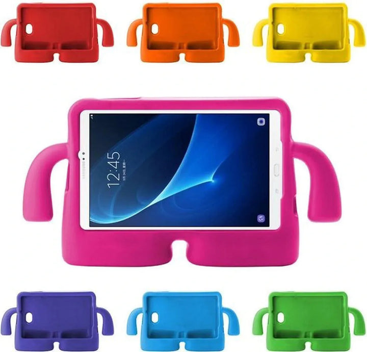 Samsung Galaxy Tab A 10.1 2019 SM-T510/T515 Hoesjes – Kidsproof Cover Hoesjes – Schokbestendig – Zwart-Tablethoesjes-Ilumina Benelux
