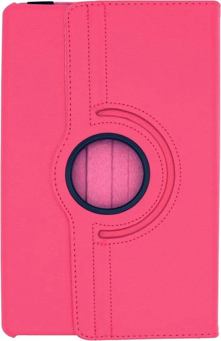 Samsung Galaxy Tab A 10.1 2019 T510/T515 Hoesjes – 360° draaibaar – Multi-stand Standfunctie – Donker Roze-Tablethoesjes-Ilumina Benelux