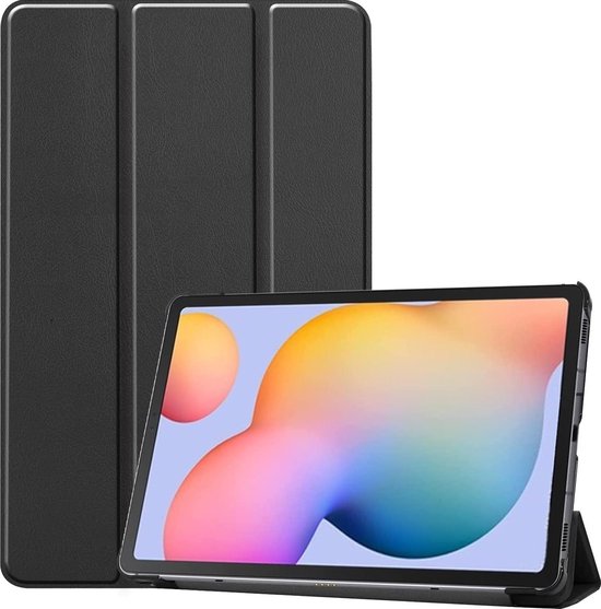 Samsung Galaxy Tab A 10.1 2019 – Tri-Fold Cover – Ultraslank – Standfunctie – Zwart-Tablethoesjes-Ilumina Benelux