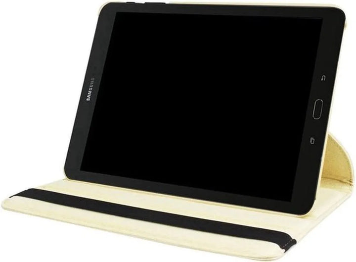 Samsung Galaxy Tab A 10.1 T580/T585 Hoesjes – 360° draaibaar – Multi-stand – Goud-Tablethoesjes-Ilumina Benelux