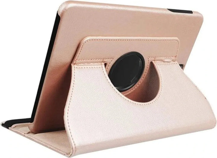 Samsung Galaxy Tab A 10.1 T580/T585 Hoesjes – 360° draaibaar – Multi-stand – Roségoud-Tablethoesjes-Ilumina Benelux