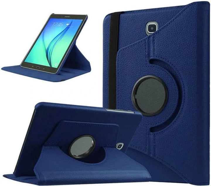 Samsung Galaxy Tab A 10.5 2018 T590/T595 Hoesjes – 360° draaibaar – Multi-stand – Donkerblauw-Tablethoesjes-Ilumina Benelux