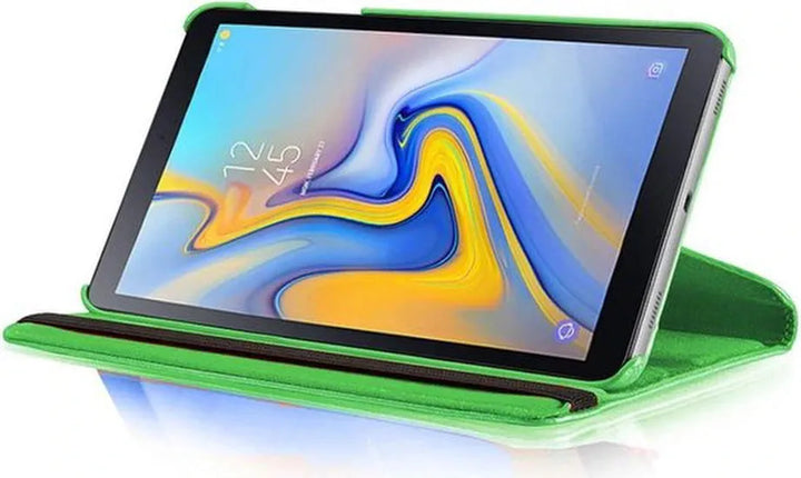 Samsung Galaxy Tab A 10.5 2018 T590/T595 Hoesjes – 360° draaibaar – Multi-stand – Met stylus – Groen-Tablethoesjes-Ilumina Benelux