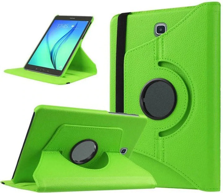 Samsung Galaxy Tab A 10.5 2018 T590/T595 Hoesjes – 360° draaibaar – Multi-stand – Met stylus – Groen-Tablethoesjes-Ilumina Benelux
