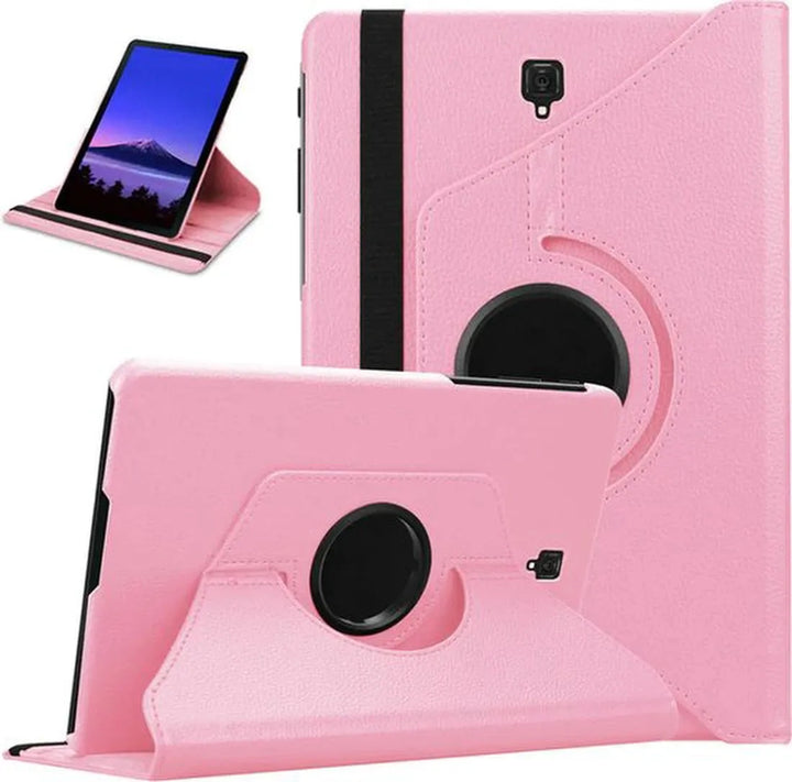 Samsung Galaxy Tab A 10.5 T590/T595 (2018) Hoesjes – 360° draaibaar – Multi-stand – Lichtroze-Tablethoesjes-Ilumina Benelux