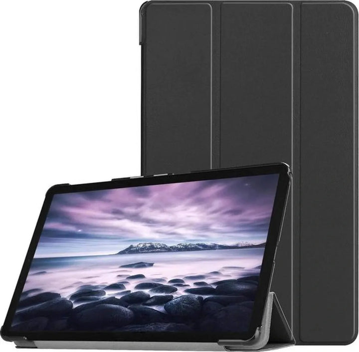 Samsung Galaxy Tab A 10.5 T590/T595 (2018) – Tri-Fold Book Cover – Standfunctie – Zwart-Tablethoesjes-Ilumina Benelux