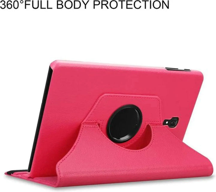 Samsung Galaxy Tab A 10.5 T590/T595 Hoesjes – 360° draaibaar – Multi-stand – Roze-Tablethoesjes-Ilumina Benelux