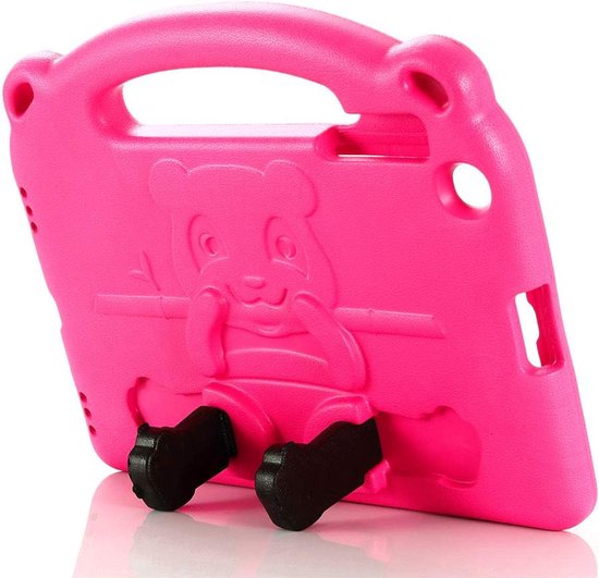 Samsung Galaxy Tab A 8.0 2019 SM-T290/SM-T295 – Kids Case Hoesjes – Schokbestendig – Roze-Tablethoesjes-Ilumina Benelux