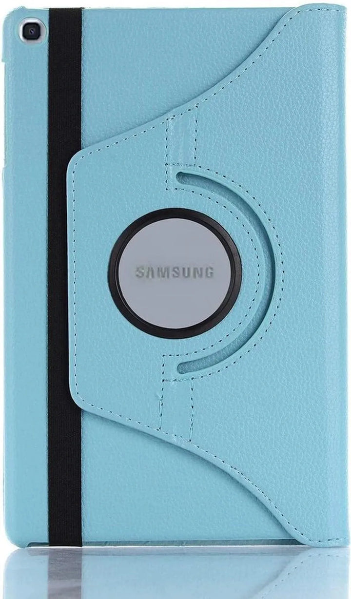 Samsung Galaxy Tab A 8.0 (2019) SM-T290/T295 Hoesjes – 360° draaibaar – Multi-stand – Lichtblauw-Tablethoesjes-Ilumina Benelux