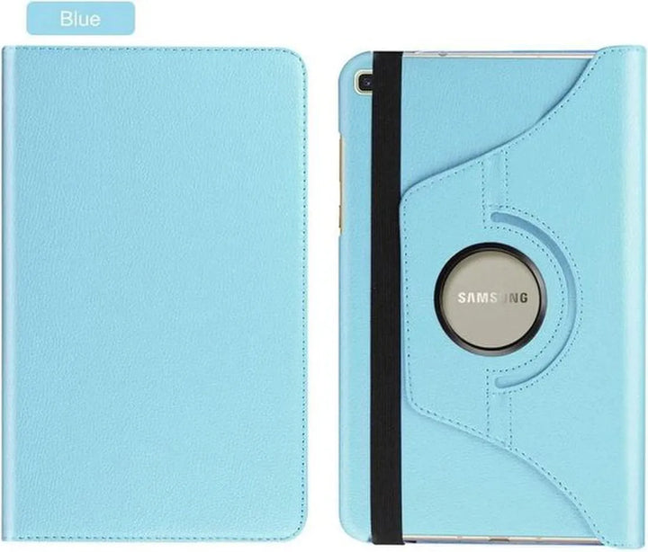 Samsung Galaxy Tab A 8.0 (2019) SM-T290/T295 Hoesjes – 360° draaibaar – Multi-stand – Lichtblauw-Tablethoesjes-Ilumina Benelux