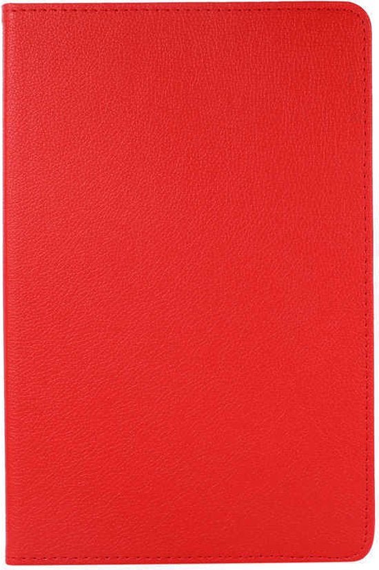 Samsung Galaxy Tab A 8.0 (2019) SM-T290/T295 Hoesjes – 360° draaibaar – Multi-stand – Rood-Tablethoesjes-Ilumina Benelux