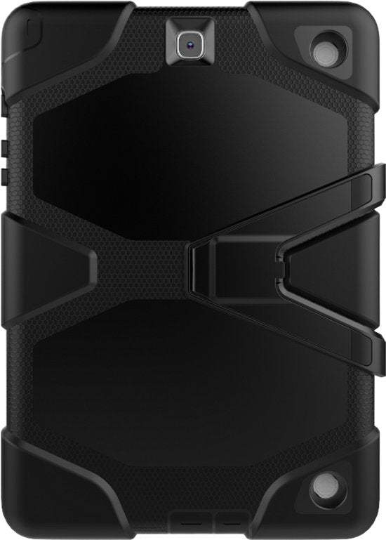 Samsung Galaxy Tab A 8.0 2019 (SM-T290/T295) Hoesjes – Schokbestendig – Kickstand – Zwart-Tablethoesjes-Ilumina Benelux