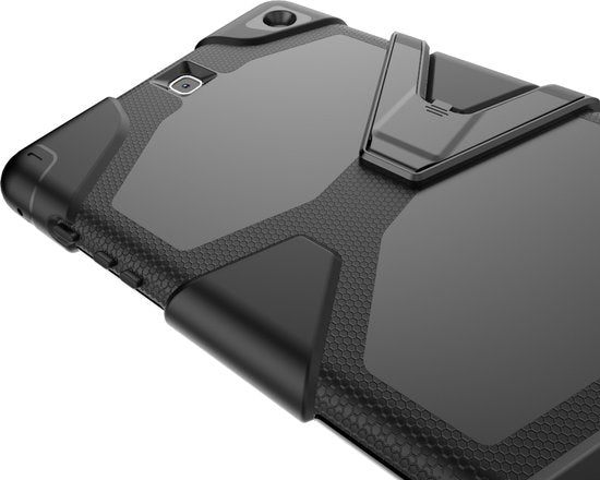 Samsung Galaxy Tab A 8.0 2019 (SM-T290/T295) Hoesjes – Schokbestendig – Kickstand – Zwart-Tablethoesjes-Ilumina Benelux
