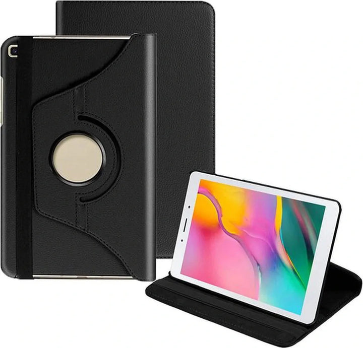Samsung Galaxy Tab A 8.0 2019 T290 Hoesjes – 360° draaibaar – Standfunctie – Zwart-Tablethoesjes-Ilumina Benelux