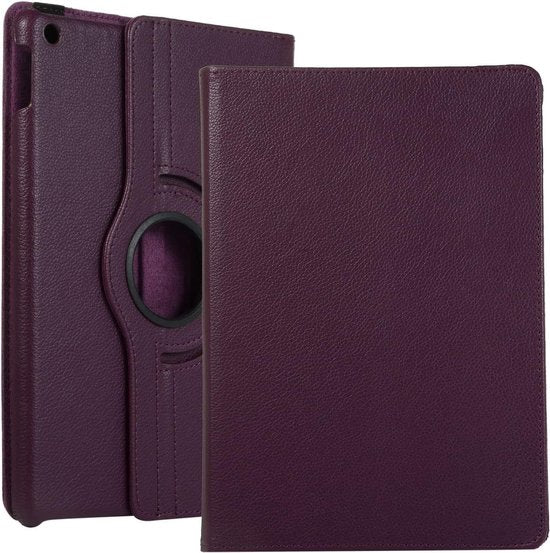 Samsung Galaxy Tab A 8.0 (2019) T290/T295 Hoesjes – 360° draaibaar – Multi-stand – Paars-Tablethoesjes-Ilumina Benelux