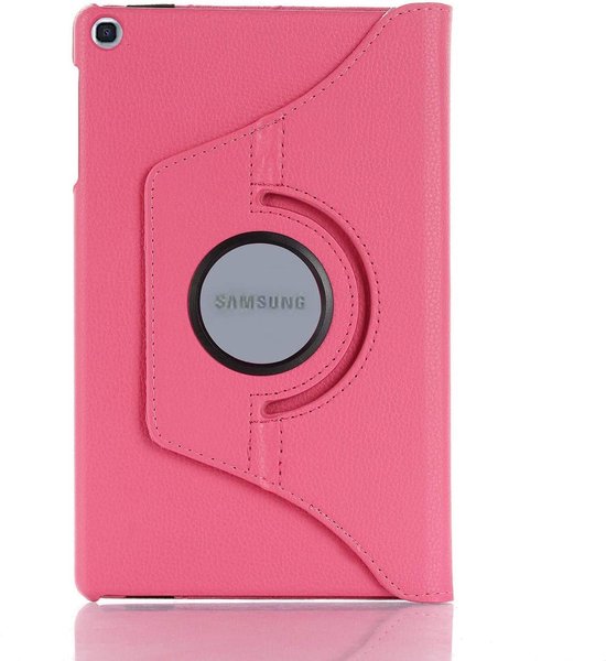 Samsung Galaxy Tab A 8.0 (2019) T290/T295 Hoesjes – 360° draaibaar – Multi-stand – Roze-Tablethoesjes-Ilumina Benelux