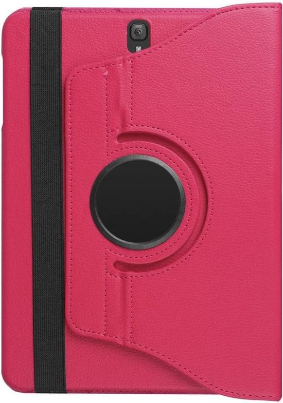 Samsung Galaxy Tab A 9.7 T550/T555 (2016) Hoesjes – 360° draaibaar – Multi-stand – Roze-Tablethoesjes-Ilumina Benelux