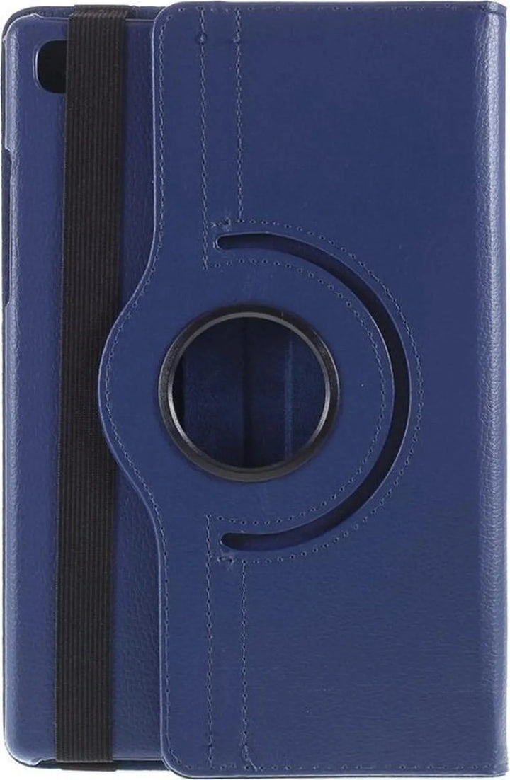 Samsung Galaxy Tab A7 10.4 (2020) Hoesjes – 360° draaibaar – Multi Stand Case – Donkerblauw-Tablethoesjes-Ilumina Benelux
