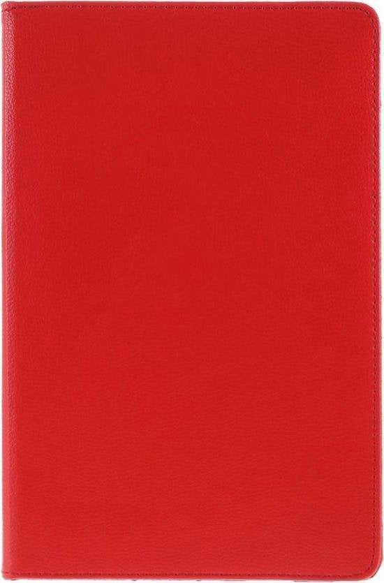 Samsung Galaxy Tab A7 10.4 (2020) Hoesjes – 360° draaibaar – Multi-stand – Inclusief Stylus – Rood-Tablethoesjes-Ilumina Benelux