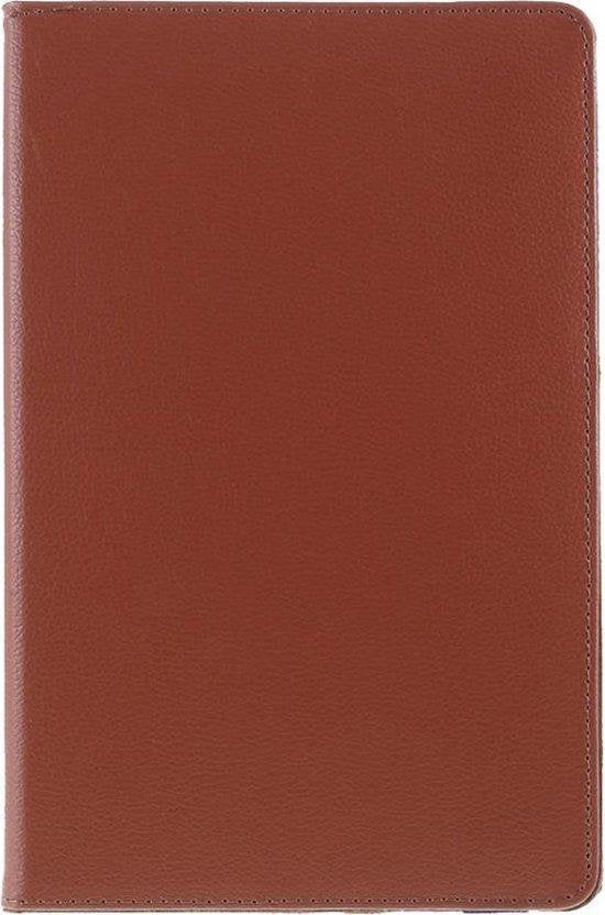 Samsung Galaxy Tab A7 10.4 (2020) – Multi Stand Case Hoesjes – 360° draaibaar – Met Stylus – Bruin-Tablethoesjes-Ilumina Benelux