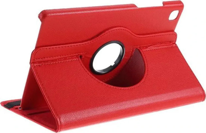 Samsung Galaxy Tab A7 10.4 (2020) – Multi Stand Case Hoesjes – 360° draaibaar – Rood-Tablethoesjes-Ilumina Benelux