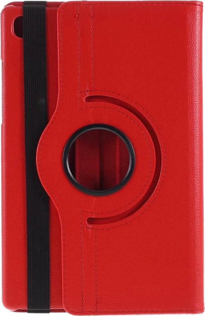 Samsung Galaxy Tab A7 10.4 (2020) – Multi Stand Case Hoesjes – 360° draaibaar – Rood-Tablethoesjes-Ilumina Benelux