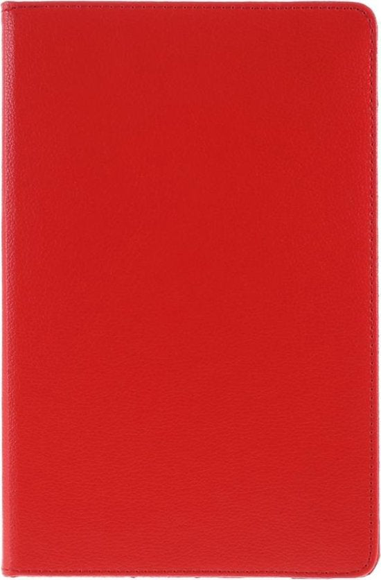 Samsung Galaxy Tab A7 10.4 (2020) SM-T500/T505/T507 Hoesjes – 360° draaibaar – Standfunctie – Rood-Tablethoesjes-Ilumina Benelux