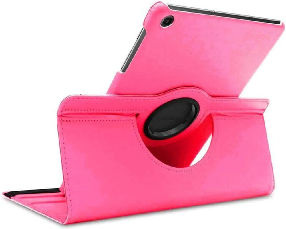 Samsung Galaxy Tab A7 10.4 (2020) T500/T505/T507 Hoesjes – 360° draaibaar – Standfunctie – Roze-Tablethoesjes-Ilumina Benelux
