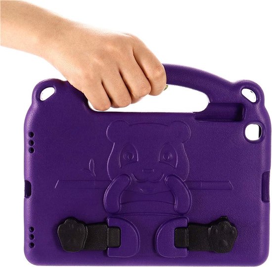 Samsung Galaxy Tab A7 2020 10.4 inch – Kids Case Hoesjes – Schokbestendig – Duurzaam – Paars-Tablethoesjes-Ilumina Benelux