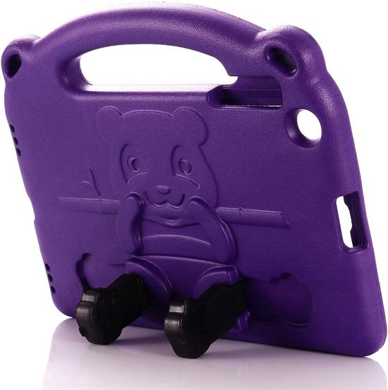 Samsung Galaxy Tab A7 2020 10.4 inch – Kids Case Hoesjes – Schokbestendig – Duurzaam – Paars-Tablethoesjes-Ilumina Benelux