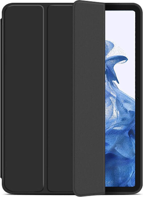 Samsung Galaxy Tab A7 Lite 8.7 2021 – Tri-Fold Cover – Ultraslank – Standfunctie – Goud-Tablethoesjes-Ilumina Benelux