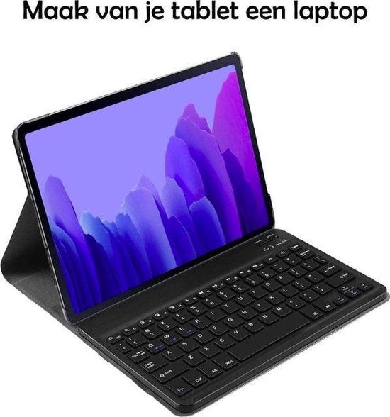Samsung Galaxy Tab A7 Lite 8.7 – Bluetooth Toetsenbord – Magnetisch Afneembaar – Roségoud-Tablethoesjes-Ilumina Benelux