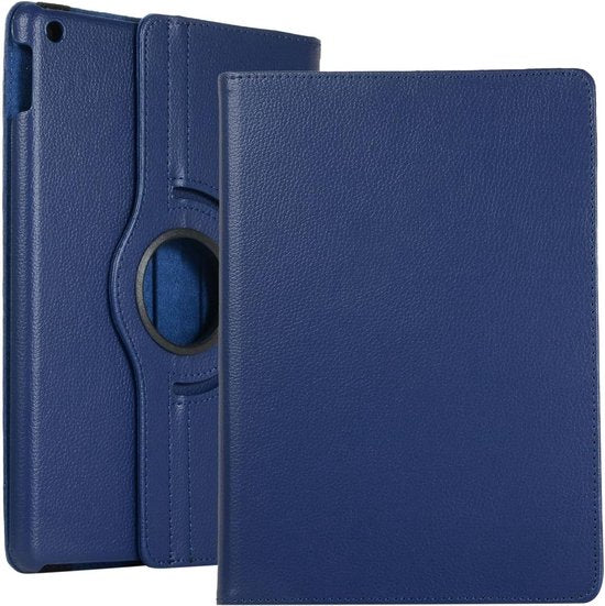 Samsung Galaxy Tab A7 Lite 8.7 inch (2021) Hoesjes – 360° draaibaar – Standfunctie – Donkerblauw-Tablethoesjes-Ilumina Benelux