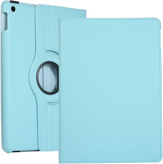 Samsung Galaxy Tab A7 Lite 8.7 inch (2021) Hoesjes – 360° draaibaar – Standfunctie – Lichtblauw-Tablethoesjes-Ilumina Benelux