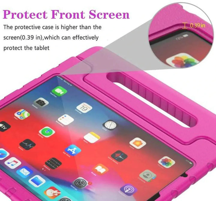 Samsung Galaxy Tab A7 Lite 8.7 inch – Kinder Hoesjes – Schokbestendig – Roze-Tablethoesjes-Ilumina Benelux